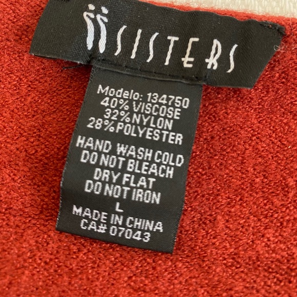 Cozy Rust Sweater - Picture 5 of 5